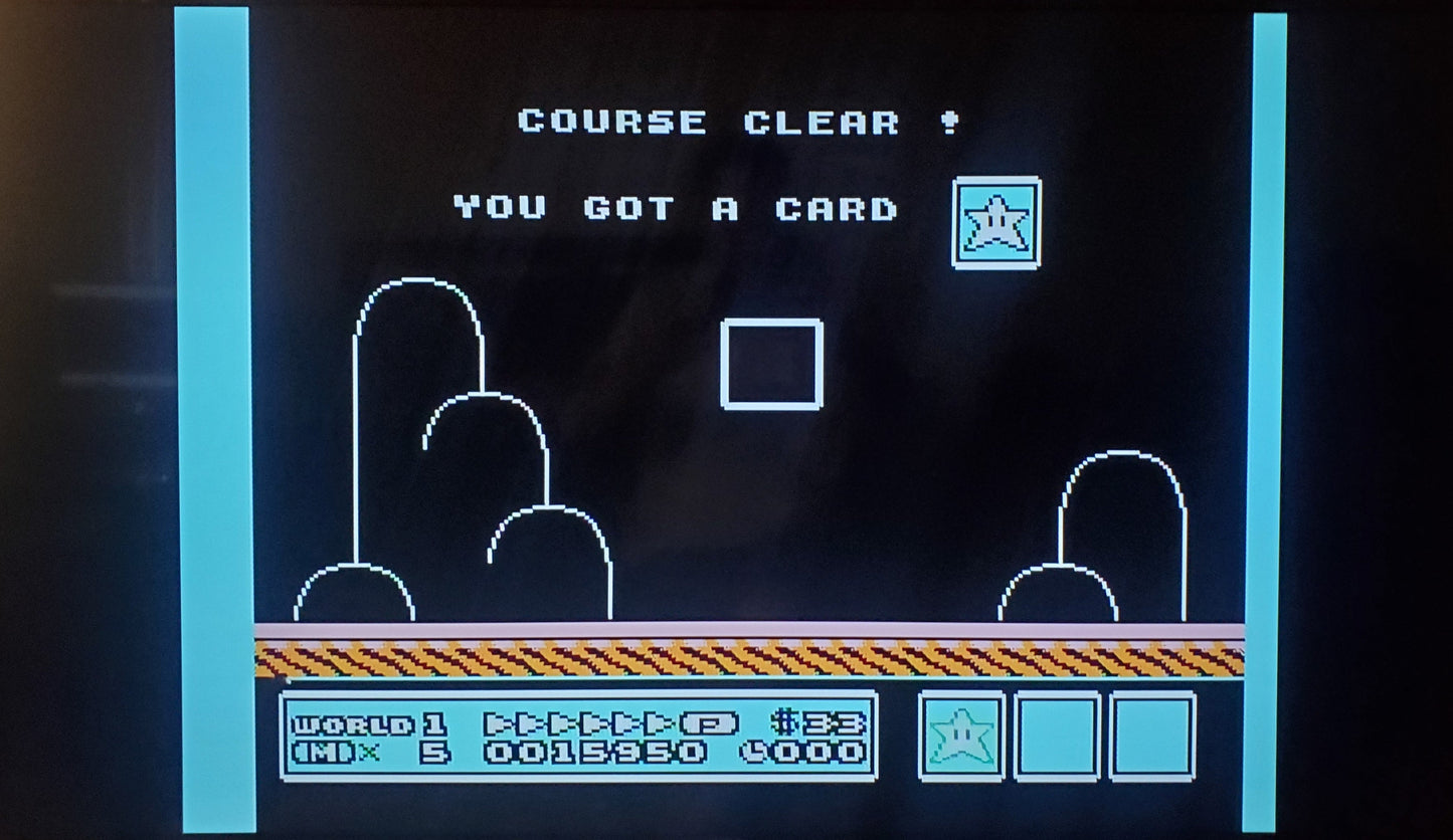 Super Mario Bros 3 NES Game Nintendo Entertainment System 1990