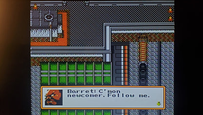 FF7 Advent Children NES Game Nintendo System ROM Hack Final Fantasy