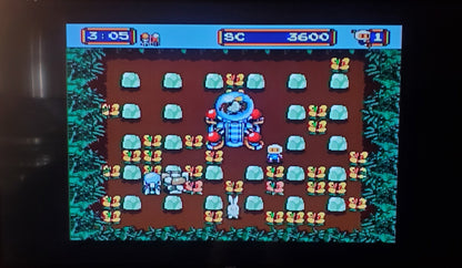 Mega Bomberman Sega Genesis Mega Drive Video Game Cartridge 1994