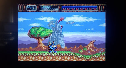 Rocket Knight Adventures Sega Genesis Mega Drive Video Game Cartridge