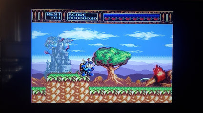 Rocket Knight Adventures Sega Genesis Mega Drive Video Game Cartridge