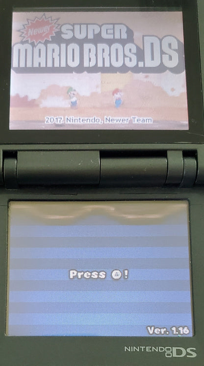Newer Super Mario Bros DS V1.16 NDS Nintendo DS ROM Hack Video Game