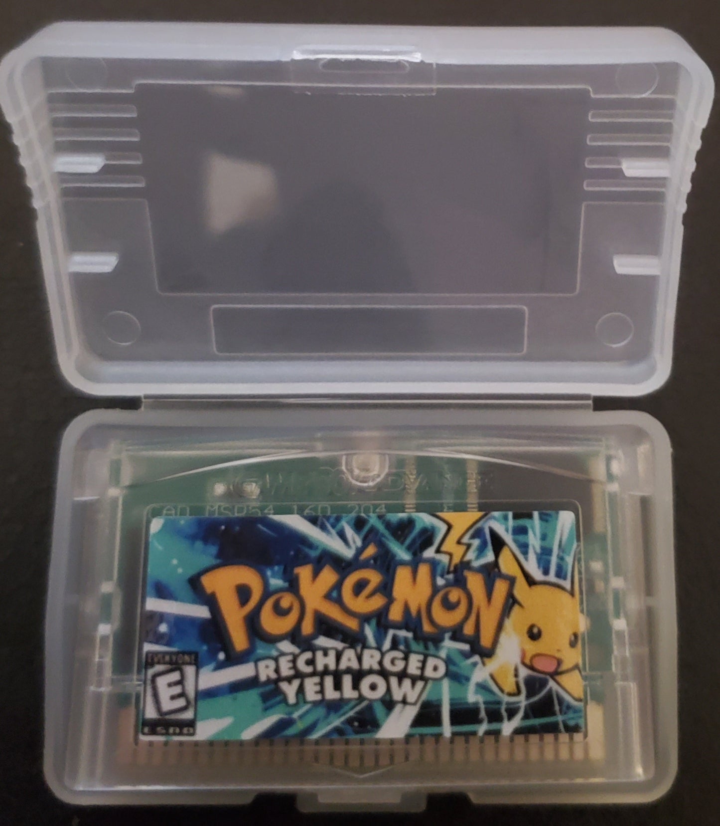 Pokemon Recharged Yellow GBA Pokemon ROM Hack Video Game Boy Advance