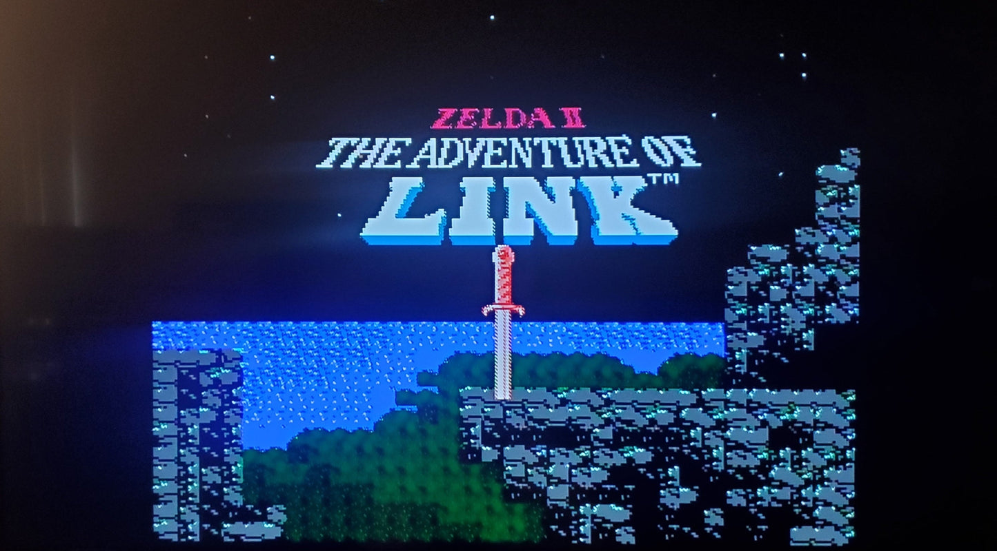 Zelda 2 Adventure of Link NES Video Game Nintendo Entertainment System