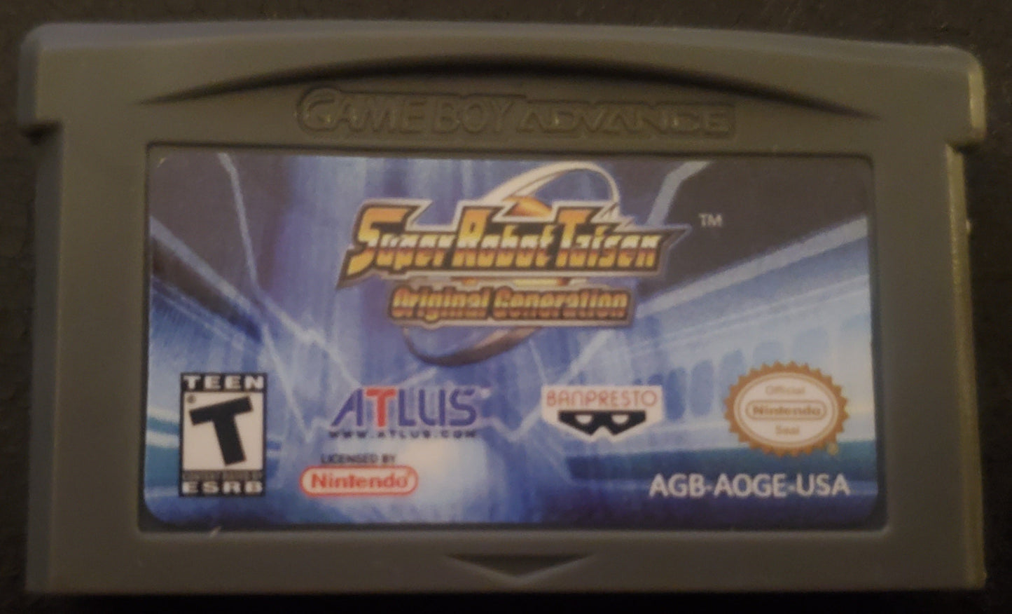 Super Robot Taisen Original Generation GBA Video Game Boy Advance 2006