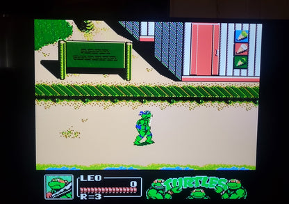 TMNT 3 NES Video Game Cartidge Nintendo Entertainment System