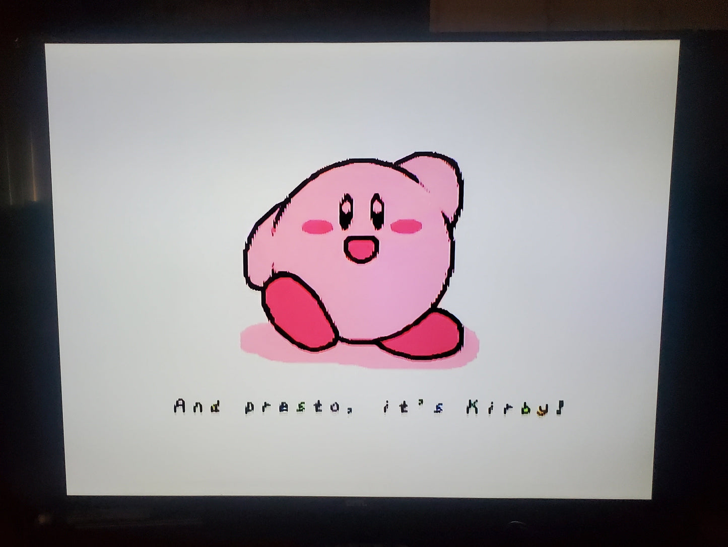 Kirby's Adventure NES Video Game Nintendo Entertainment System 1993