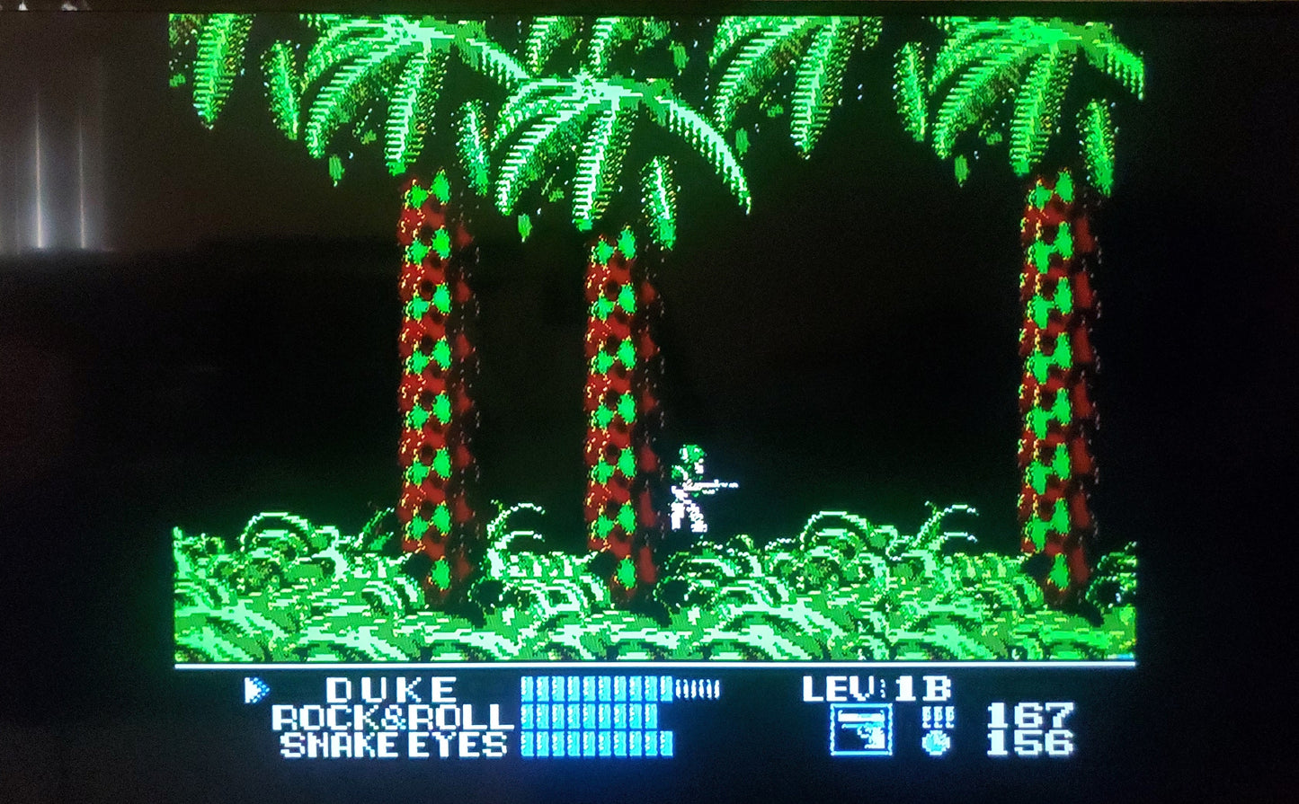 G.I. Joe American Hero NES Video Game Nintendo Entertainment System
