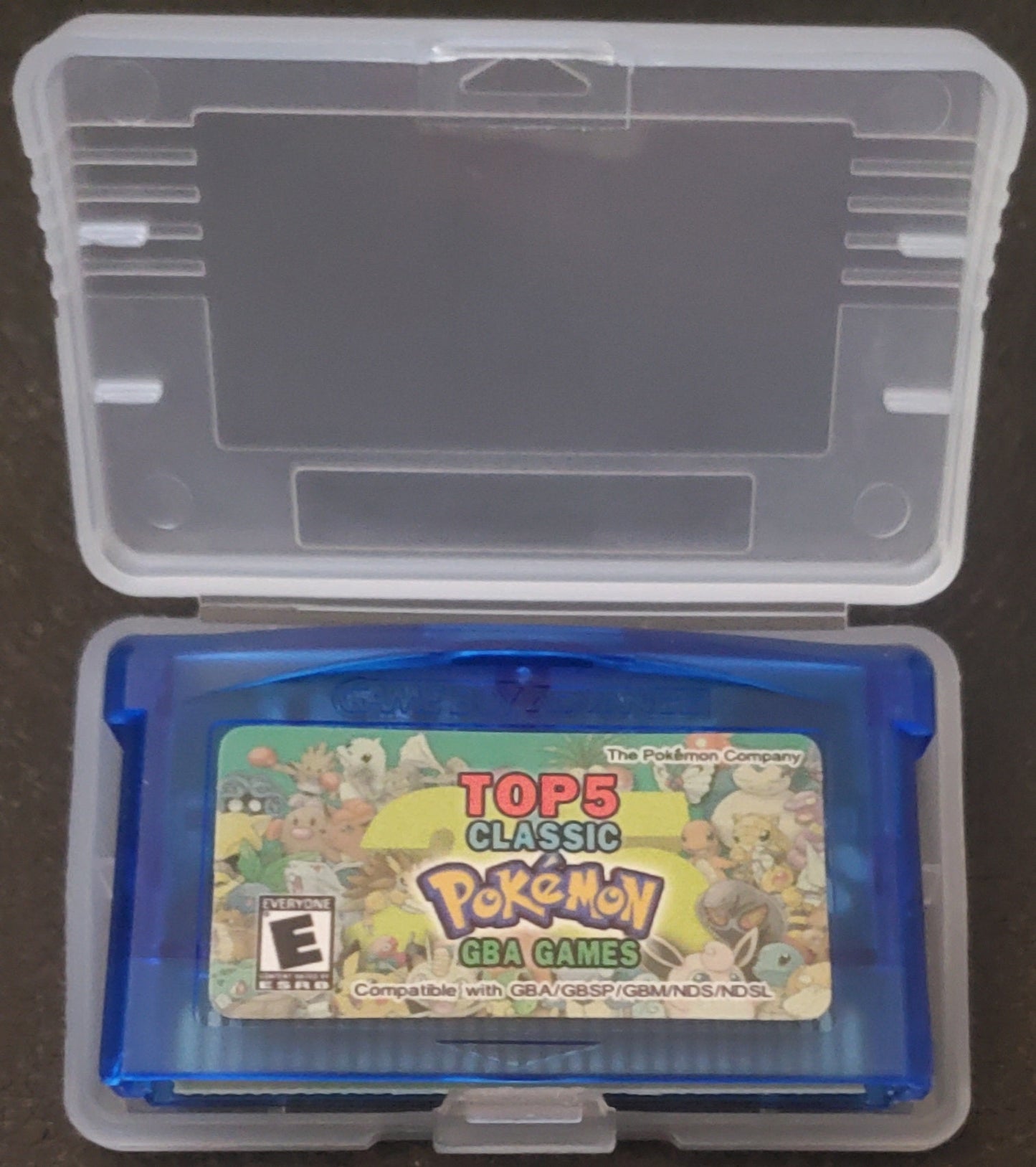 Pokemon 5 in 1 GBA Video Game Cartridge Game Boy Advance