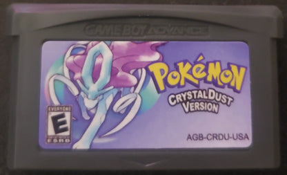 Pokemon CrystalDust GBA ROM Hack Video Game Boy Advance