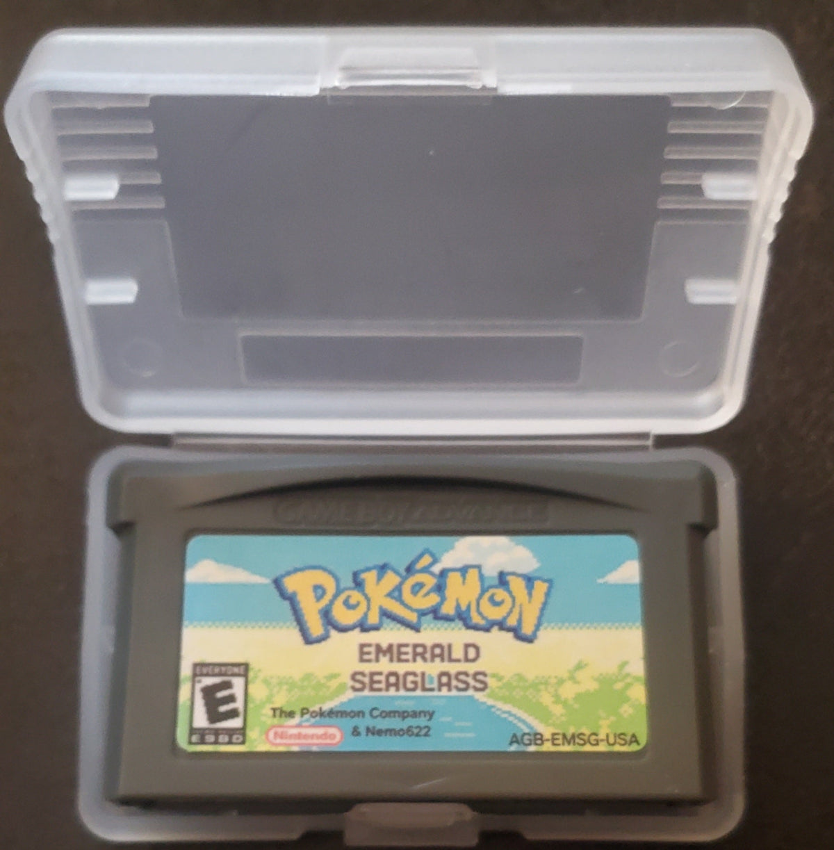 Pokemon Emerald Seaglass GBA Pokemon ROM Hack Video Game Boy Advance
