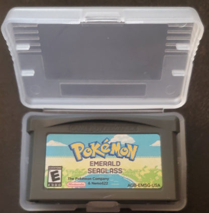 Pokemon Emerald Seaglass GBA Pokemon ROM Hack Video Game Boy Advance