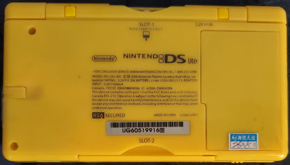 Nintendo DS Lite Console Pikachu NDS, DSL, DSi, and GBA