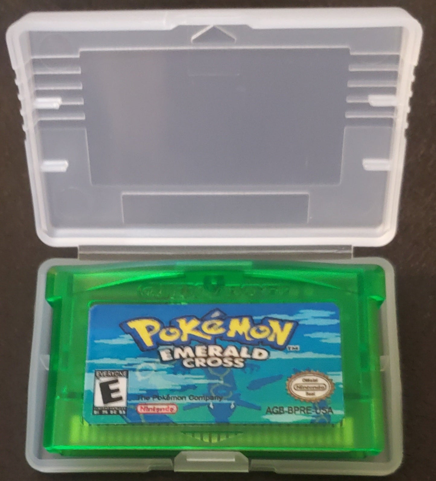 Pokemon Emerald Cross GBA Pokemon ROM Hack Video Game Boy Advance