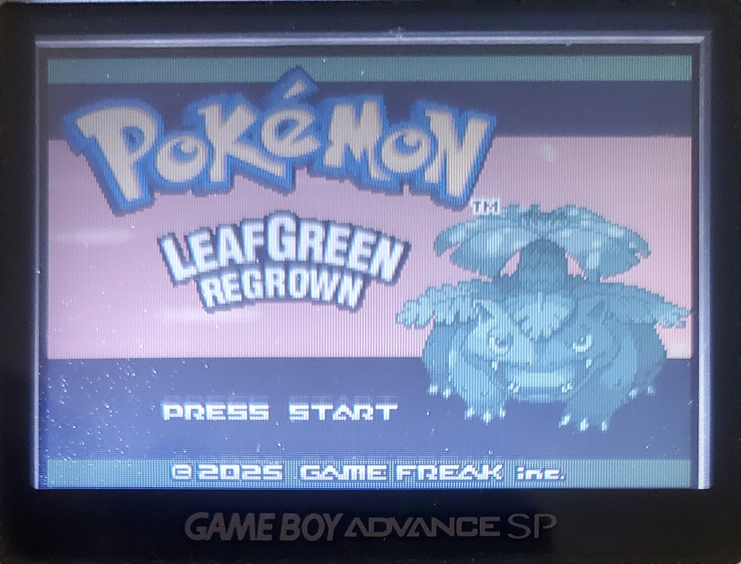Pokemon LeafGreen OverGrown GBA Pokemon ROM Hack Video GameBoy Advance