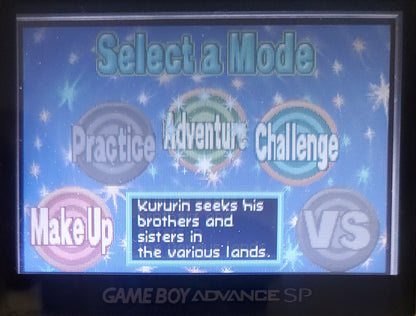 KuruKuru Kururin GBA Video Game Cartridge Game Boy Advance 2001