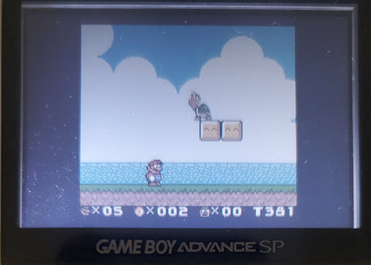 Super Mario Land 1 & 2 DX GBA Video Game Boy Advance
