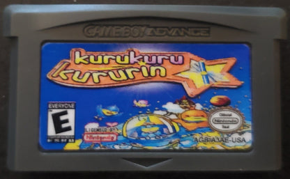 KuruKuru Kururin GBA Video Game Cartridge Game Boy Advance 2001