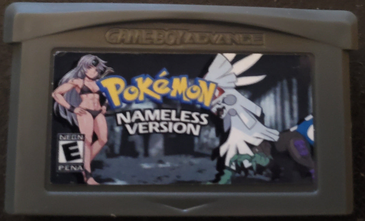Pokemon Namless GBA Video Game Boy Advance Custom ROM Hack