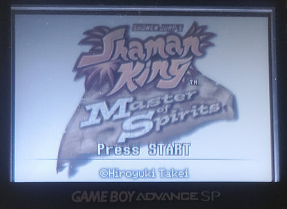 Shaman King: Master of Spirits GBA Video Game Boy Advance 2004