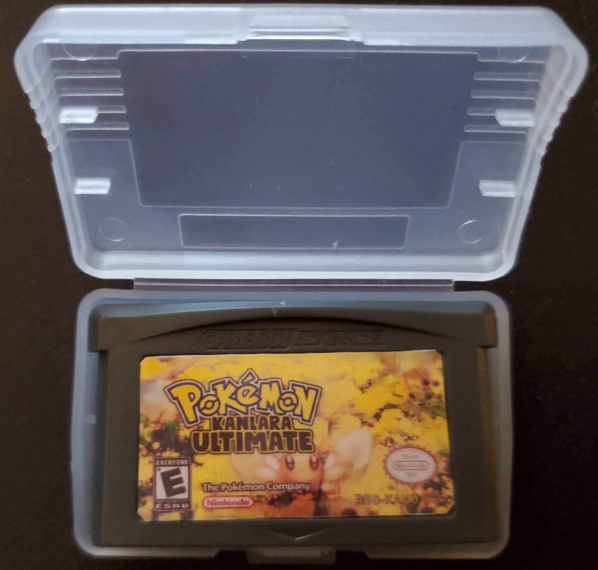 Pokemon Kanlara Ultimate GBA ROM Hack Video Game Boy Advance