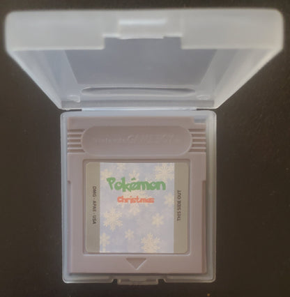 Pokemon Christmas GBC ROM Hack Video Game Custom Gameboy Color