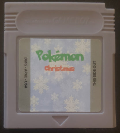 Pokemon Christmas GBC ROM Hack Video Game Custom Gameboy Color