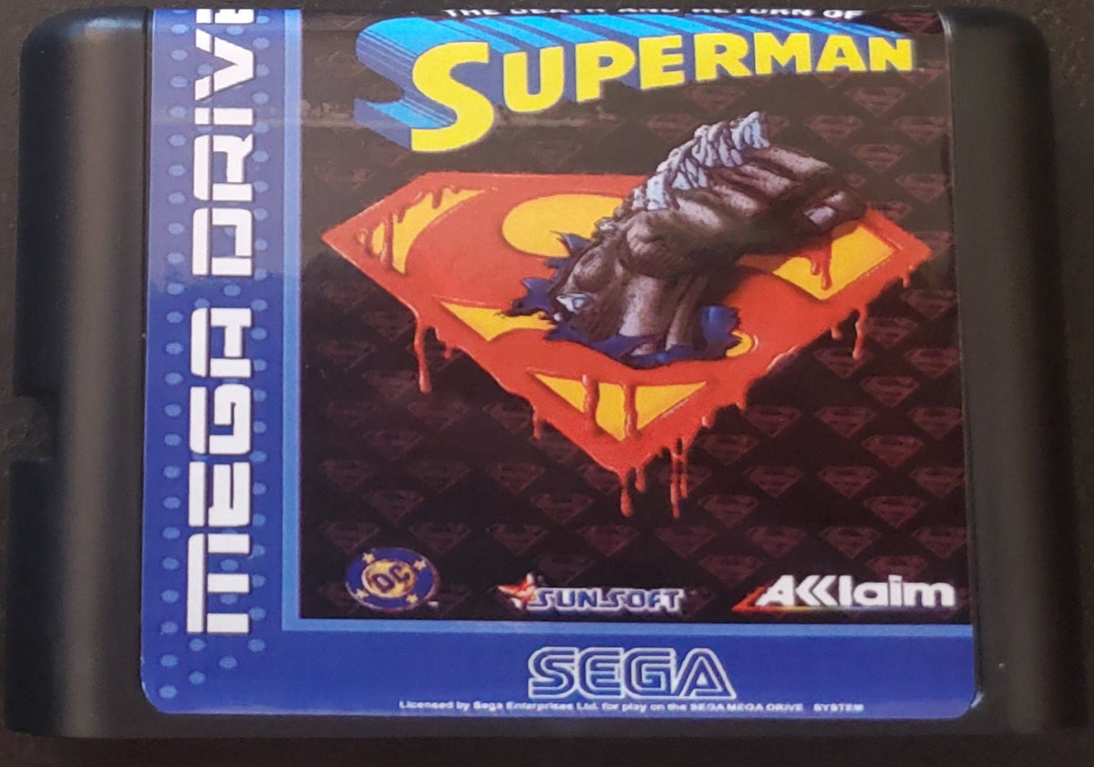 Sega Genesis Mega Drive Video Game Cartridges