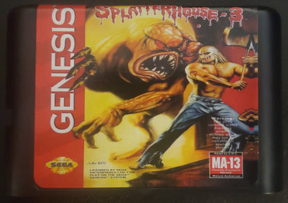 Sega Genesis Mega Drive Video Game Cartridges