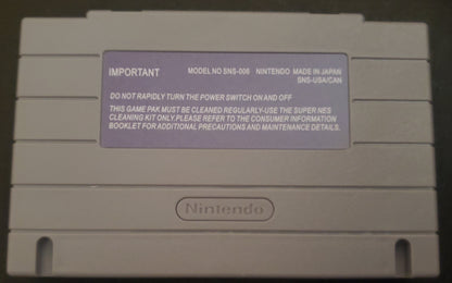 Metal Marines SNES Video Game Cartridge Super Nintendo 1993