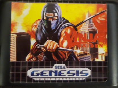 Sega Genesis Mega Drive Video Game Cartridges