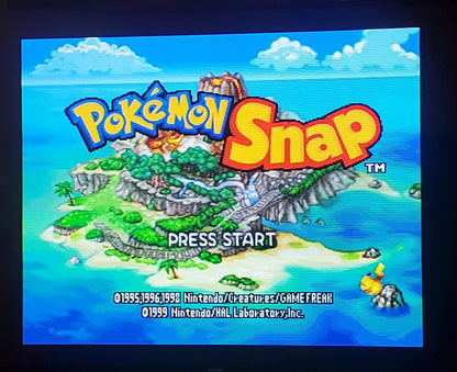 Pokemon Snap N64 Nintendo 64 Video Game Cartridge 1999