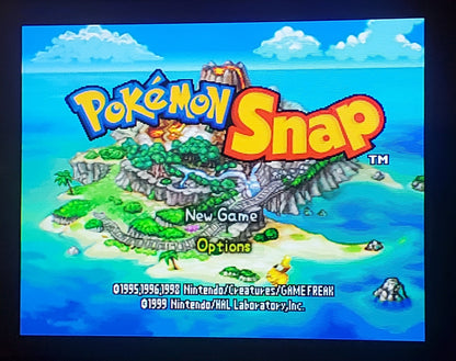 Pokemon Snap N64 Nintendo 64 Video Game Cartridge 1999