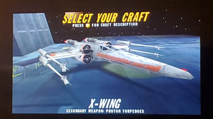 Star Wars: Rogue Squadron N64 Nintendo 64 Video Game Cartridge 1998