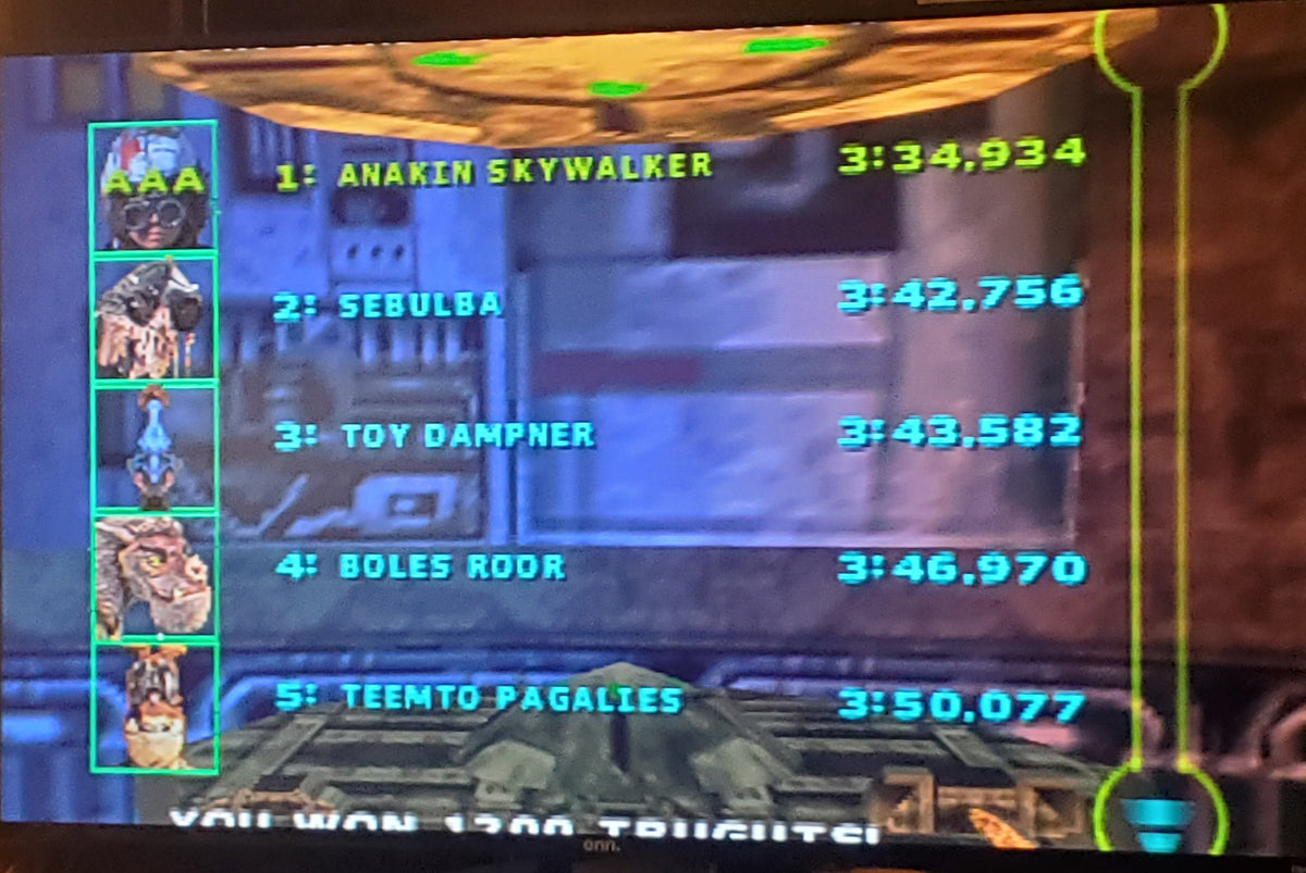 Star Wars Episode I: Racer N64 Nintendo 64 Video Game Cartridge 1999