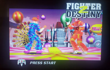Fighter Destiny 2 N64 Nintendo 64 Video Game Cartridge 2000