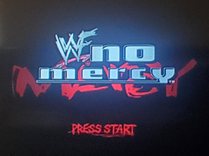 WWF No Mercy N64 Nintendo 64 Video Game Cartridge 2000