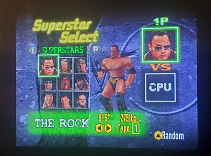 WWF No Mercy N64 Nintendo 64 Video Game Cartridge 2000