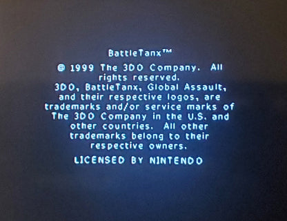BattleTanx: Global Assault N64 Nintendo 64 Video Game Cartridge 1999