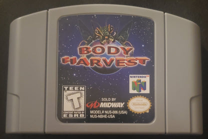 Body Harvest N64 Nintendo 64 Video Game Cartridge 1998