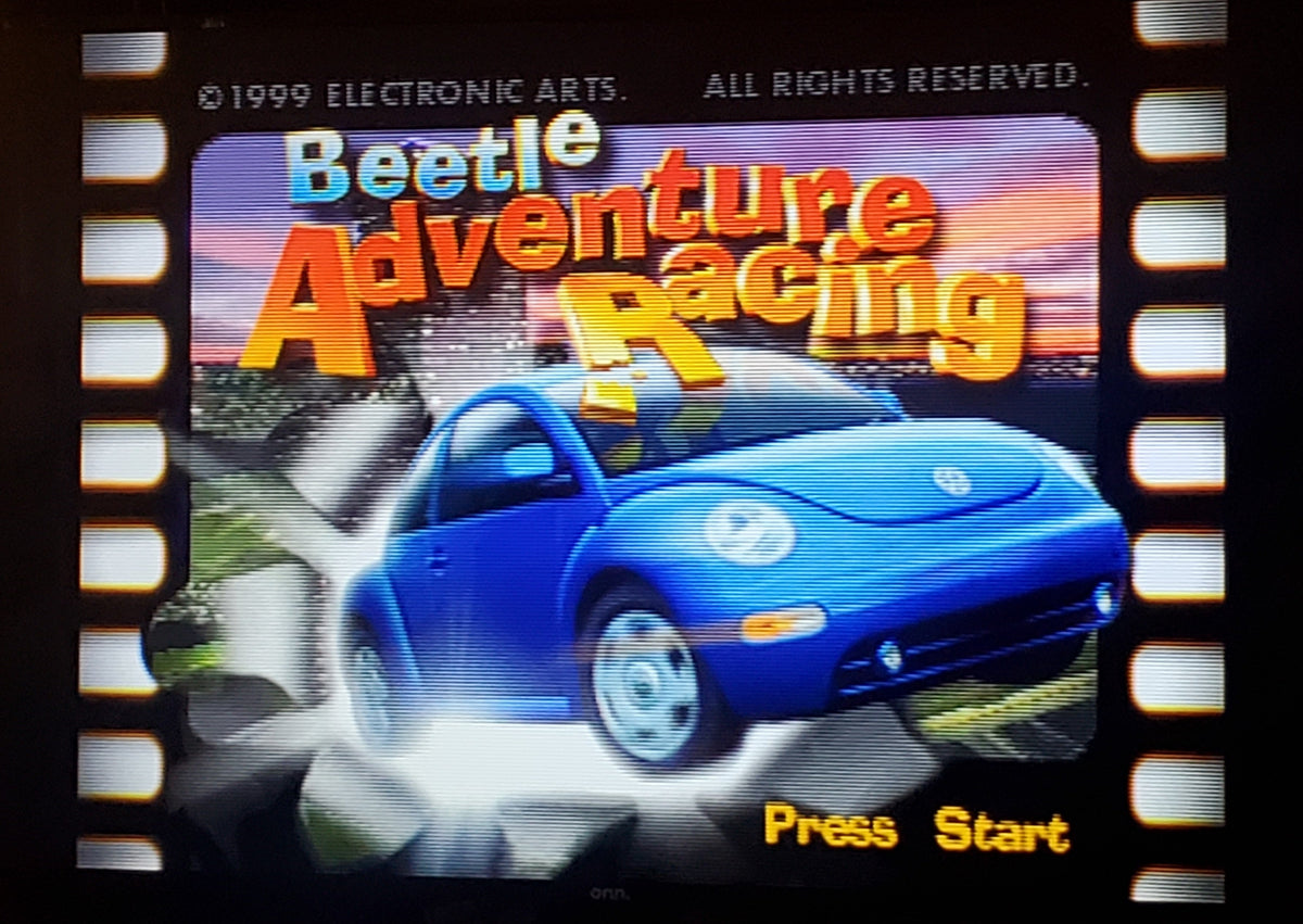 Beetle Adventure Racing N64 Nintendo 64 Video Game Cartridge 1999