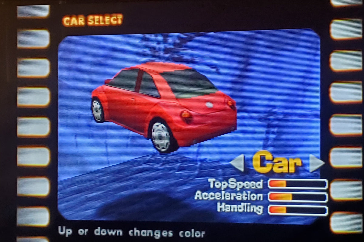 Beetle Adventure Racing N64 Nintendo 64 Video Game Cartridge 1999