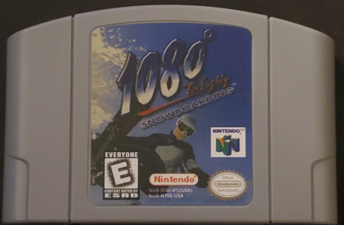 1080 Snowboarding N64 Nintendo 64 Video Game Cartridge 1998