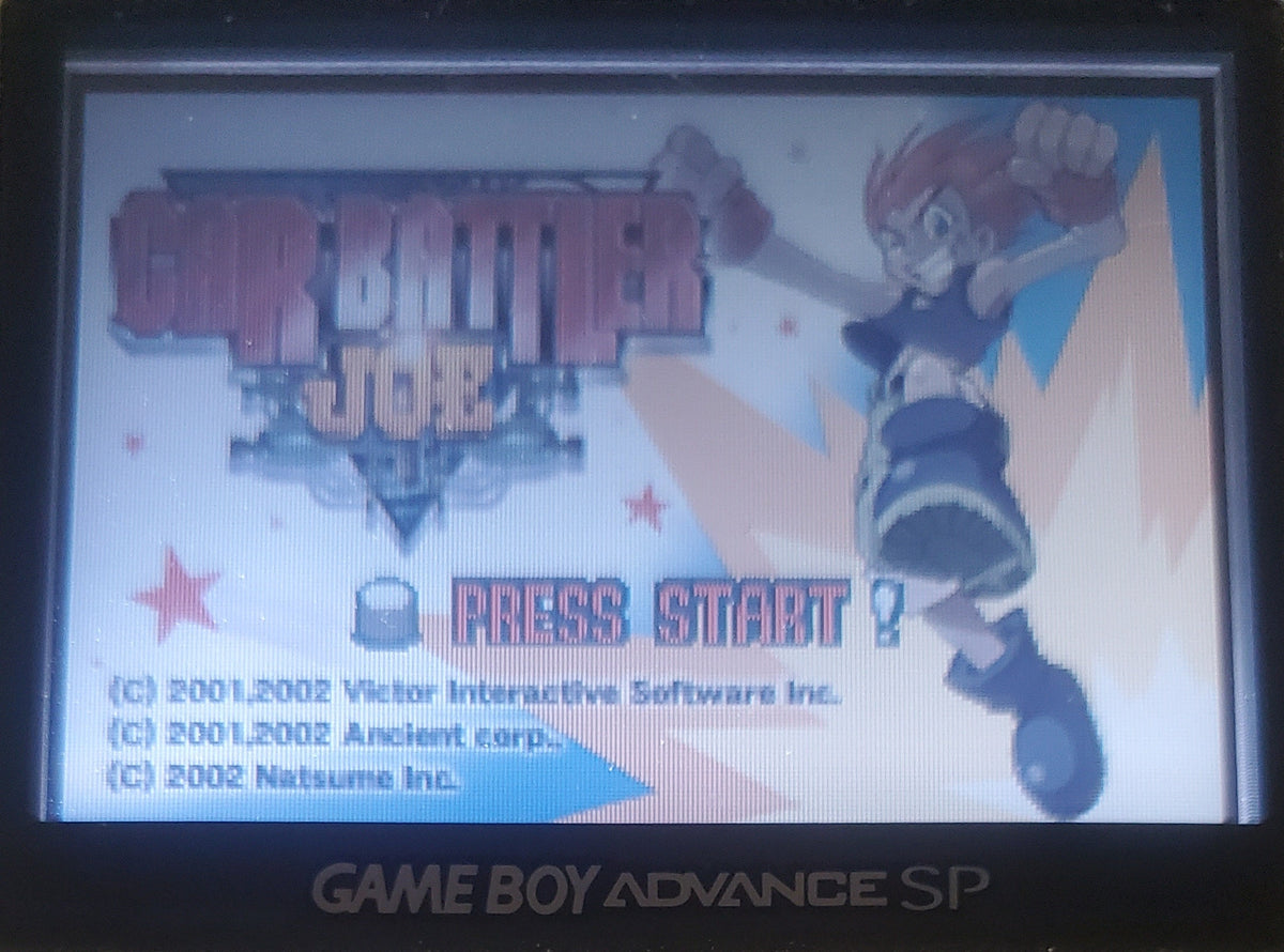 Car Battler Joe GBA Video Game Cartridge Game Boy Advance 2001