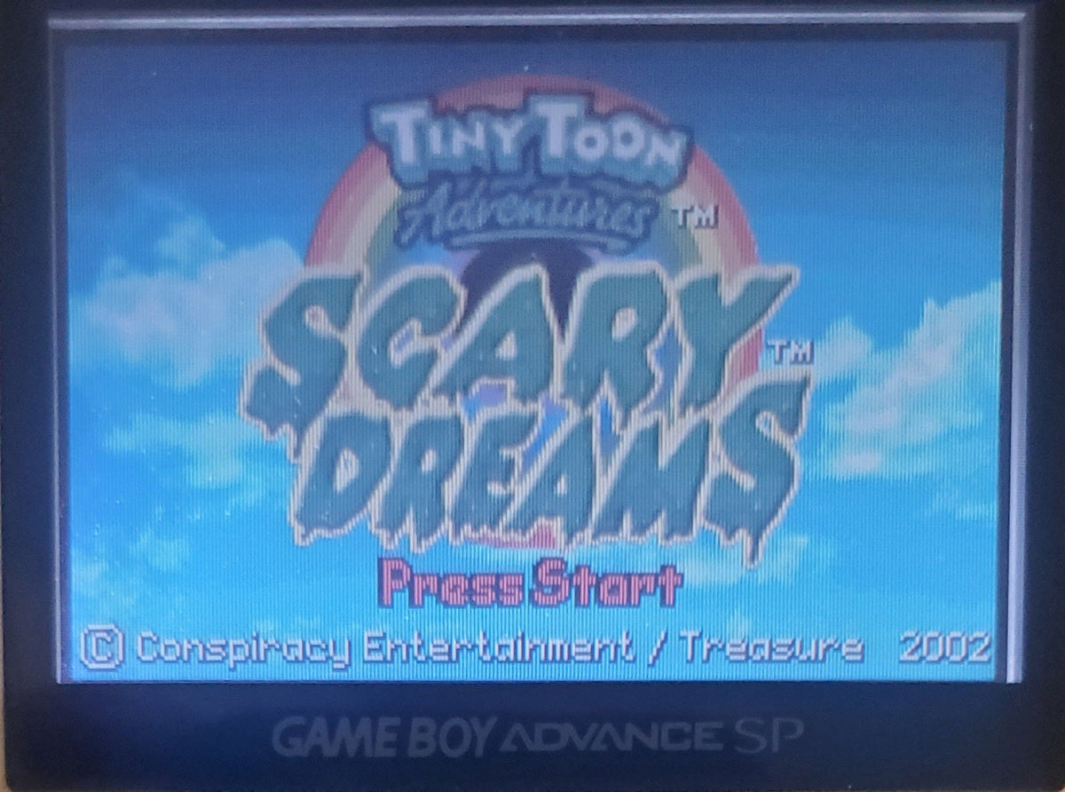 Tiny Toon Adventures Scary Dreams GBA Video Game Boy Advance 2005