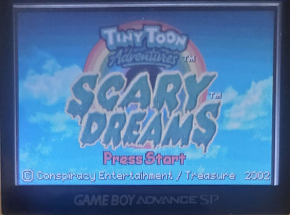 Tiny Toon Adventures Scary Dreams GBA Video Game Boy Advance 2005