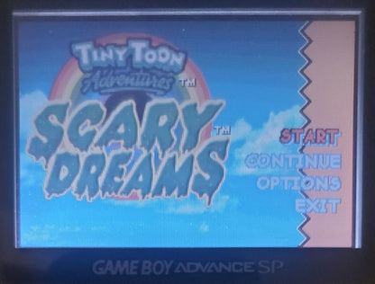 Tiny Toon Adventures Scary Dreams GBA Video Game Boy Advance 2005