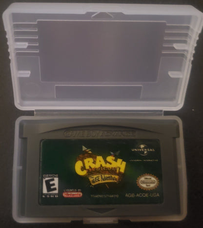 Crash Bandicoot XS GBA Video Game Cartridge Game Boy Advance 2002
