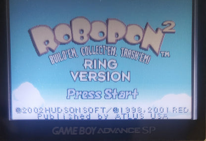 Robopon 2 Ring Version GBA Video Game Cartridge Game Boy Advance 2002