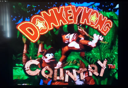 Donkey Kong Country 1 SNES Video Game Cartridge Super Nintendo 1994